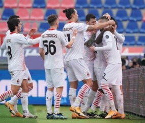 前任再送3分米兰保榜首，打不过强队能啃弱队就好